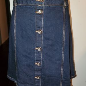 Denim Mini Skirt (Cato)